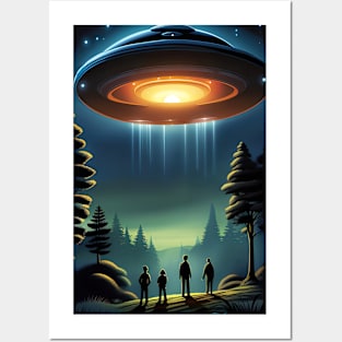 UFO Encounters Posters and Art